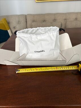Chanel pouch and box